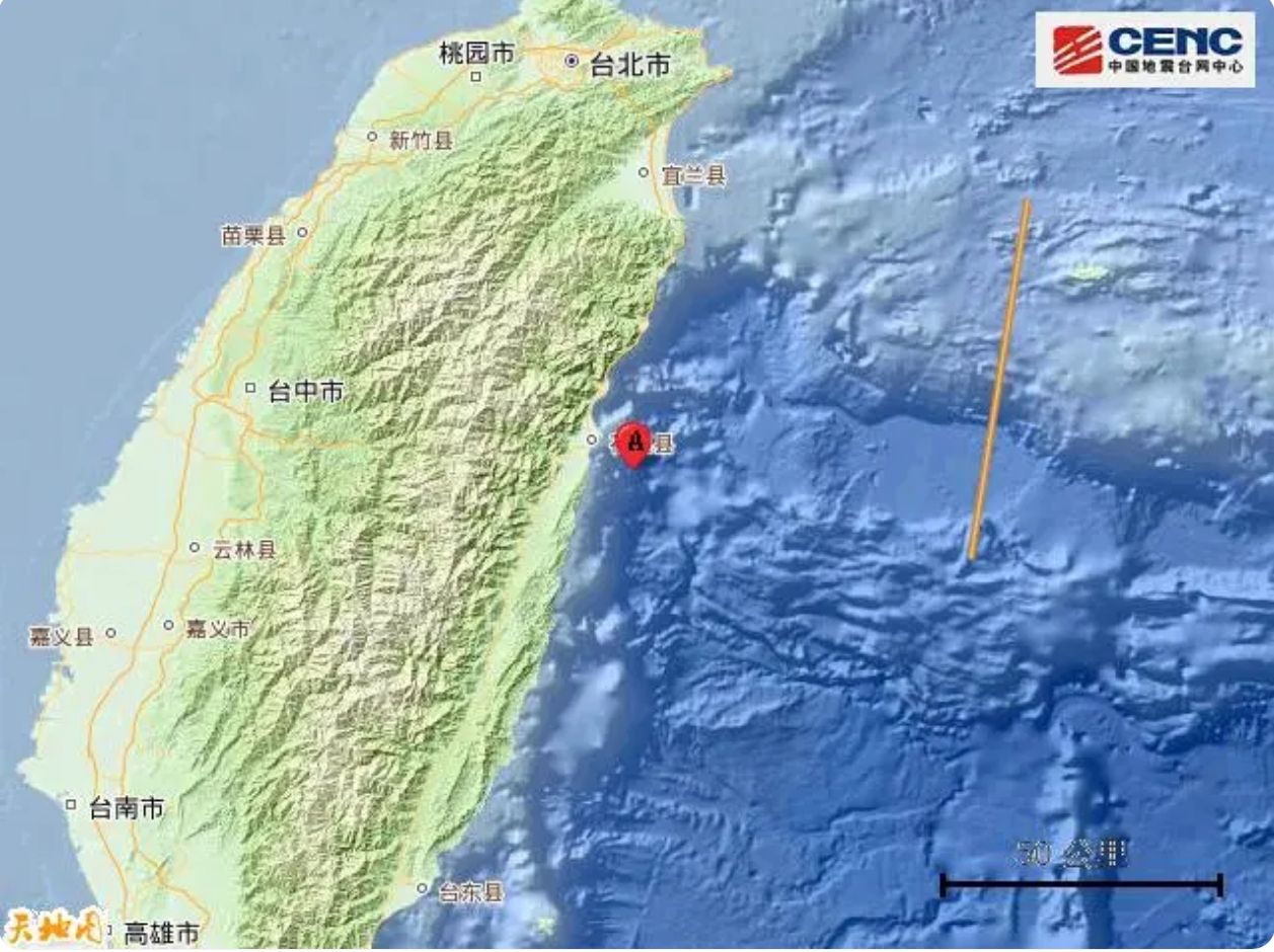 印尼南苏门答腊省发生5.1级地震